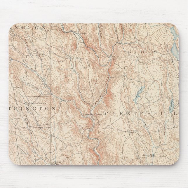 Chesterfield, Massachusetts Mouse Pad (Front)