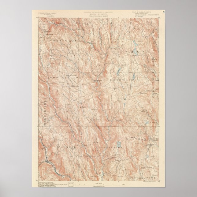 Chesterfield, Massachusetts Poster (Front)