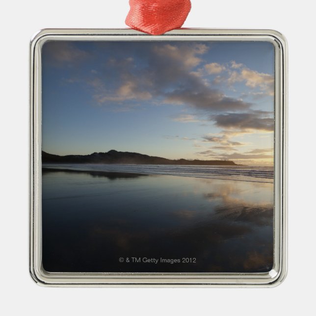 Chesterman Beach at Sunset, Tofino, Vancouver Metal Ornament (Front)
