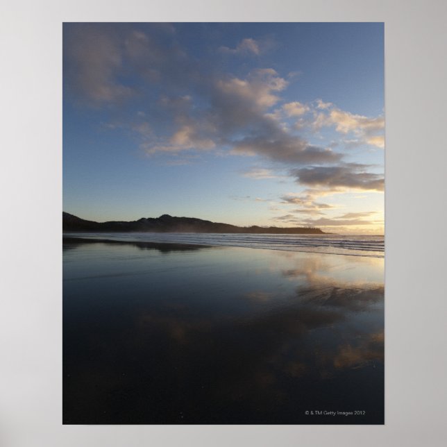 Chesterman Beach at Sunset, Tofino, Vancouver Poster (Front)
