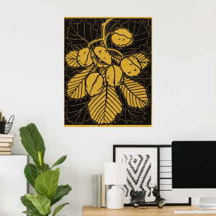 Chestnut Branch 1919 by Julie de Graag Art Poster