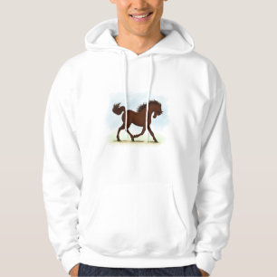 Chestnut Brown Horse Equestrian Hoodie
