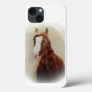 Chestnut Brown Horse Equine Art iPhone 13 Case