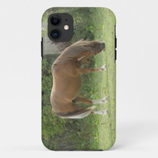 Chestnut Brown Horse Grazing iPhone Case