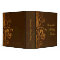 Chestnut Brown Personalized Recipe Binder