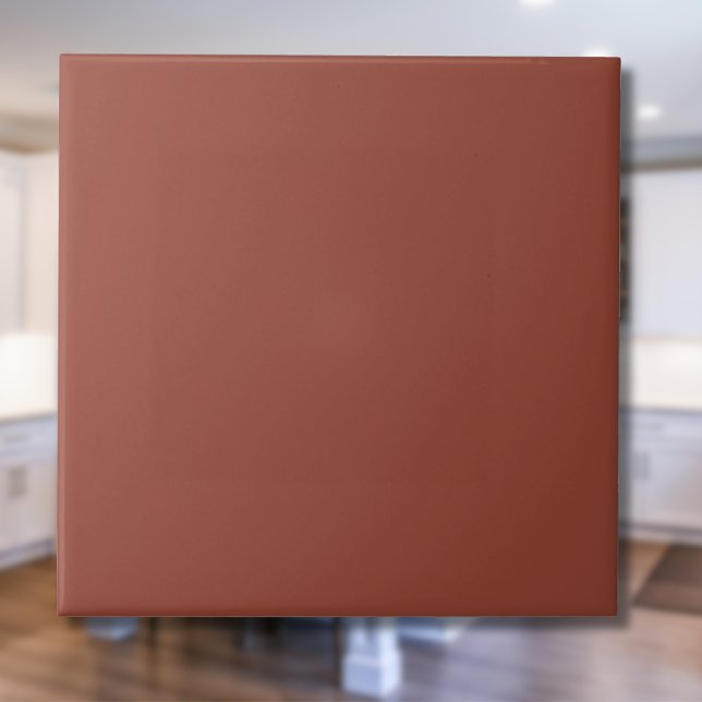 Chestnut Brown Solid Colour | Classic Elegant Tile (Creator Uploaded)