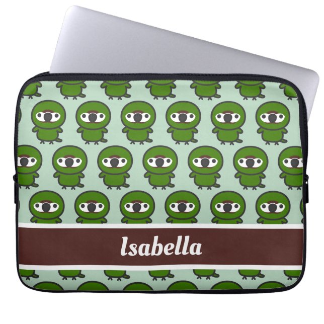 Chestnut-fronted Macaw Laptop Sleeve (Front)