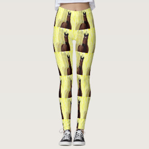 Chestnut Horse Shadows, Leggings