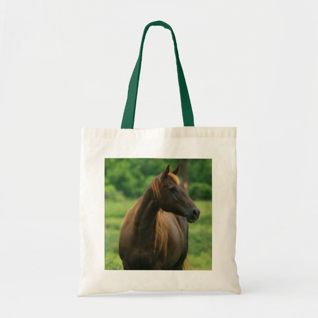 Chestnut Horse Tote Bag (Front)