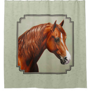 Chestnut Morgan Horse Sage Green
