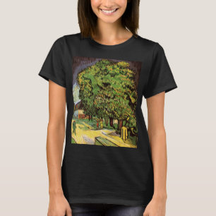 Chestnut Trees in Blossom by Vincent van Gogh T-Shirt