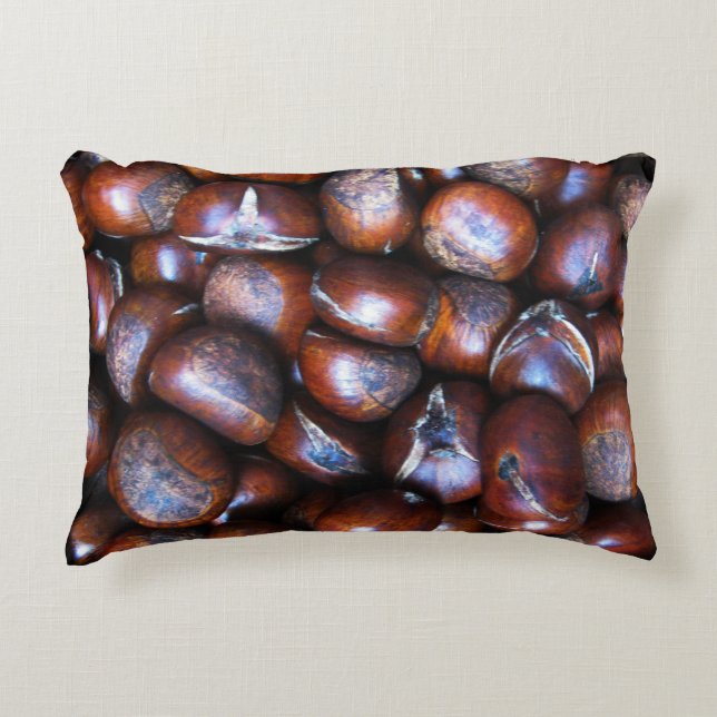 Chestnuts Accent Pillow (Front)