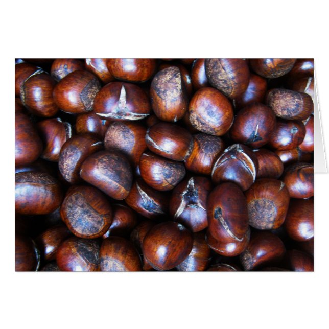 Chestnuts Card (Front Horizontal)