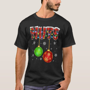 Chestnuts Matching Couples Christmas Lights Chest T-Shirt