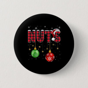 Chestnuts Matching Family Fun Chest Nuts Christmas 2 Inch Round Button