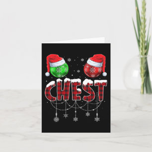 Chestnuts Matching Family Fun Chest Nuts Christmas Card
