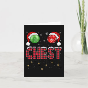 Chestnuts Matching Family Fun Chest Nuts Christmas Card