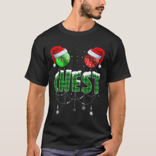 Chestnuts Matching Family Fun Chest Nuts Christmas T-Shirt