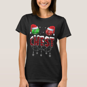 Chestnuts Matching Family Fun Chest Nuts Christmas T-Shirt