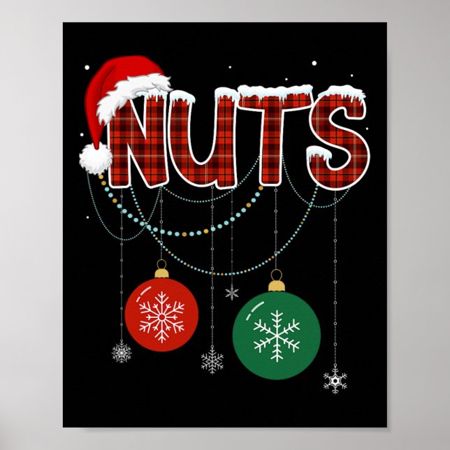 Chestnuts Matching Family Fun Couples Chest Nuts C Poster (Front)