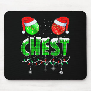 Chestnuts Matching Family Funny Chest Nuts Christm Mouse Pad