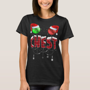 Chestnuts Matching Family Funny Chest Nuts Christm T-Shirt