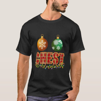 Chestnuts Matching Family Funny Chest Nuts Christm T-Shirt