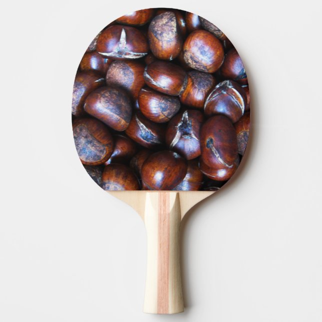 Chestnuts Ping Pong Paddle (Front)