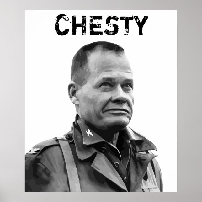 "Chesty" Puller Poster (Front)