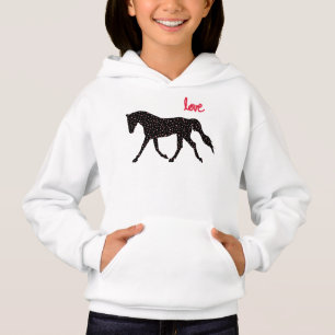 Cheval, amour et coeurs