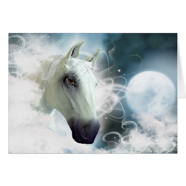 Cheval arabe (Devant horizontal)