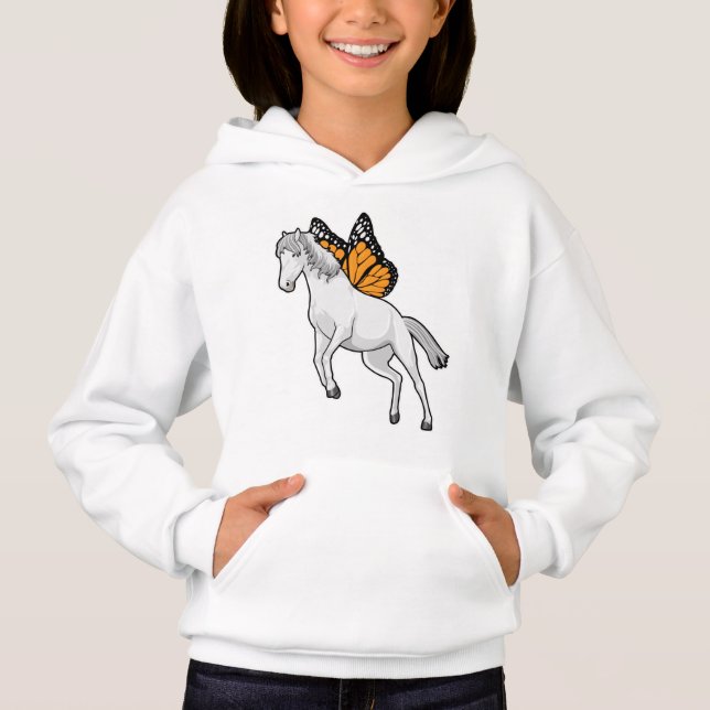 Cheval avec papillon (Devant)