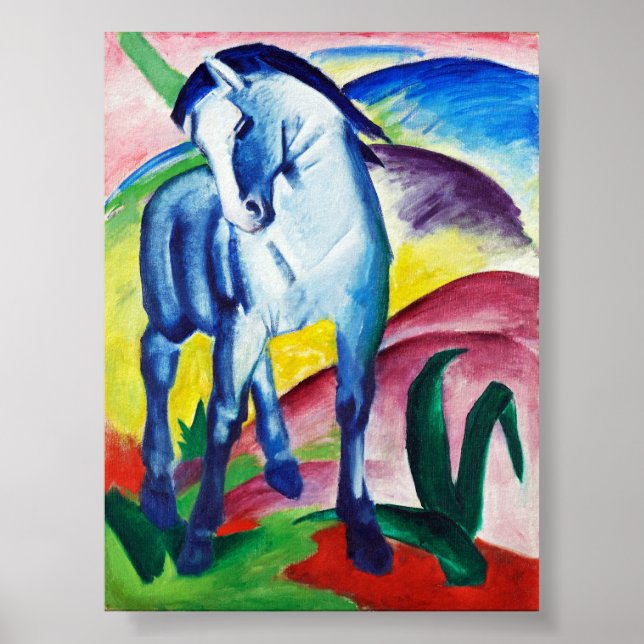 Cheval bleu, tableau de Franz Marc (Devant)