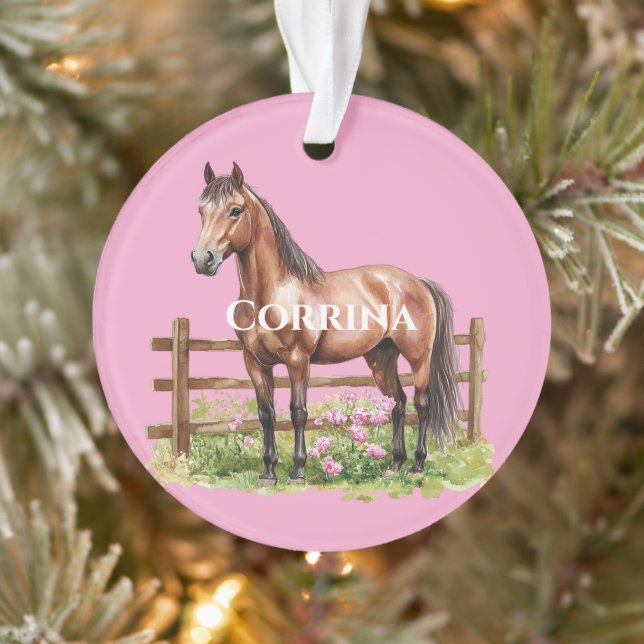 Cheval Brown rose (Arbre)
