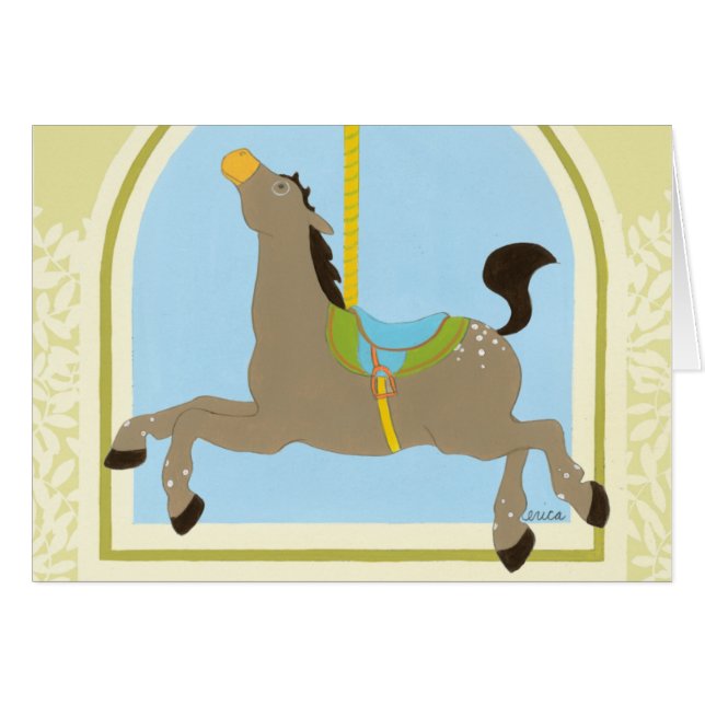 Cheval Carrousel par Juin Erica Vess (Devant horizontal)