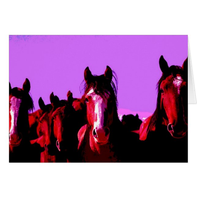 Cheval - Chevaux (Devant horizontal)