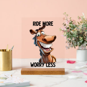cheval cool plus d'inquiétude moins d'art des mots