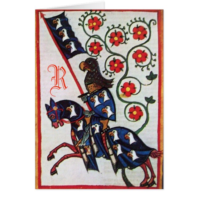 CHEVAL DE CHEVAL BLEUE CHEVAUCHÉ MONOGRAMME DE PAR (Devant)