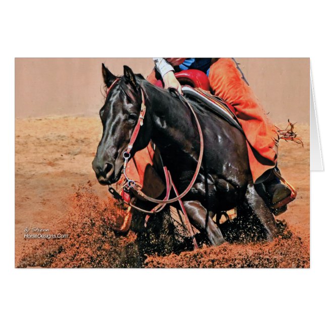 Cheval de coupe (personnalisez !) (Devant horizontal)