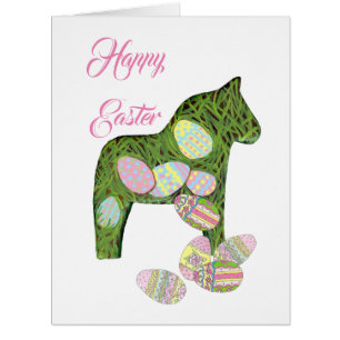 Cheval de Dala de Pâques