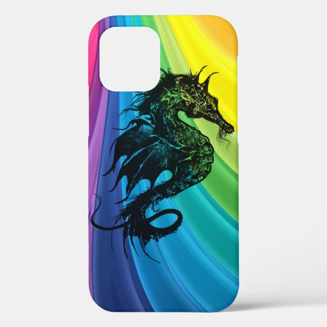 Cheval de mer sur le Coque arc-en-ciel-coque iphon (Verso)