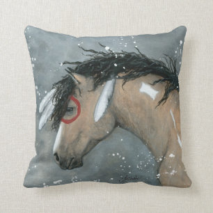 Cheval de peau de daim par le coussin de BiHrLe