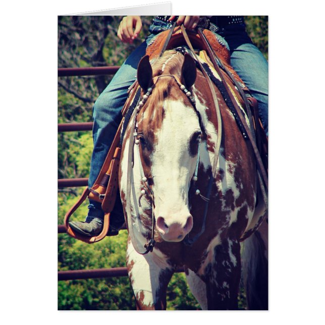 Cheval de peinture de l'Ouest (Devant)