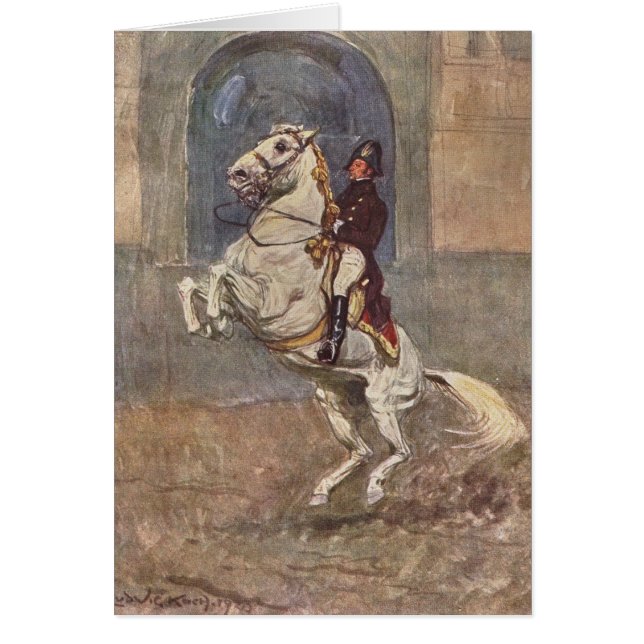 Cheval d'exposition de dressage (Devant)