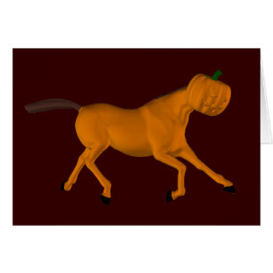 Cheval d'Halloween Galopping
