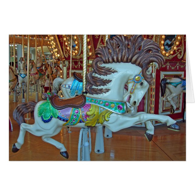 Cheval du centre commercial (Devant horizontal)