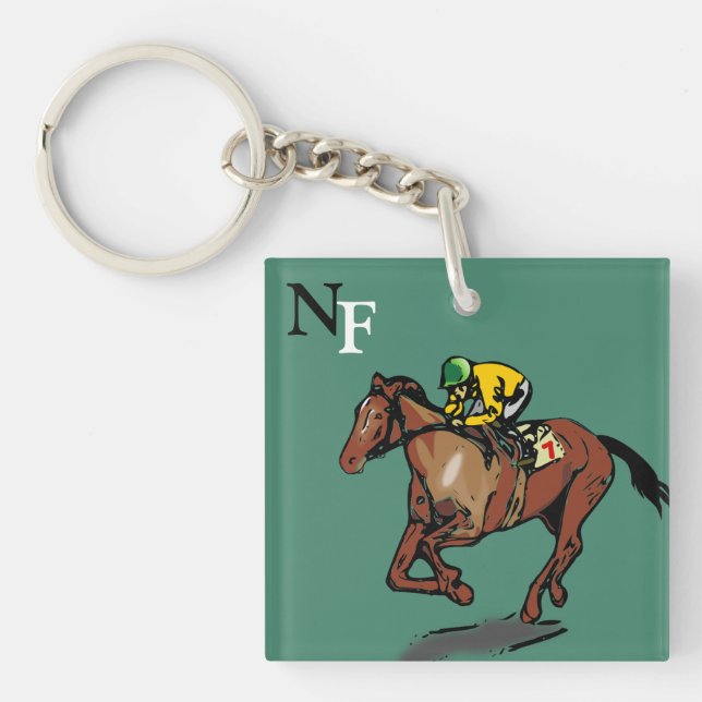Cheval et Jockey (Devant)