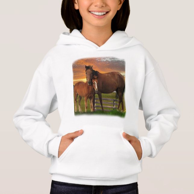 Cheval et poney (Devant)