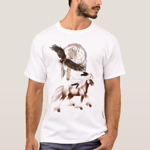 Cheval et T-shirt d'Eagle