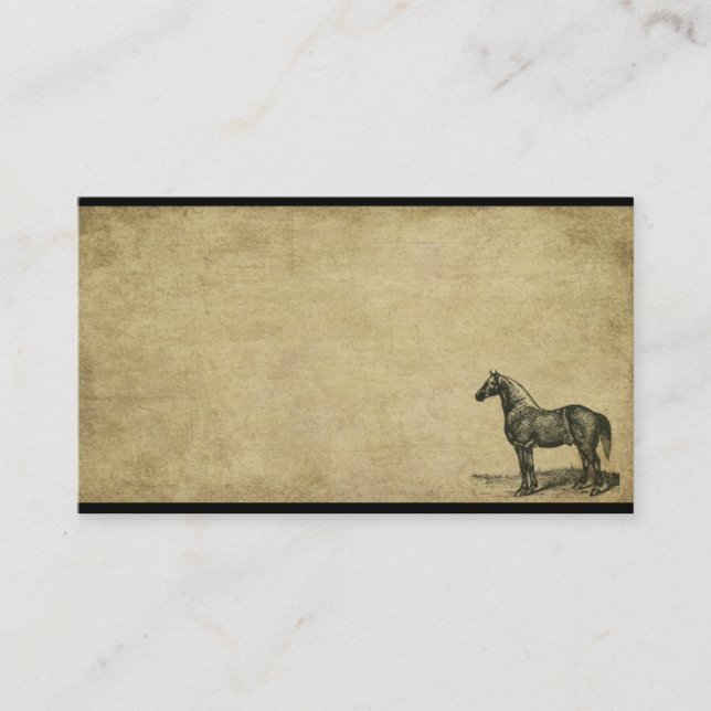 Cheval Fier - Cartes Biz Prim (Devant)